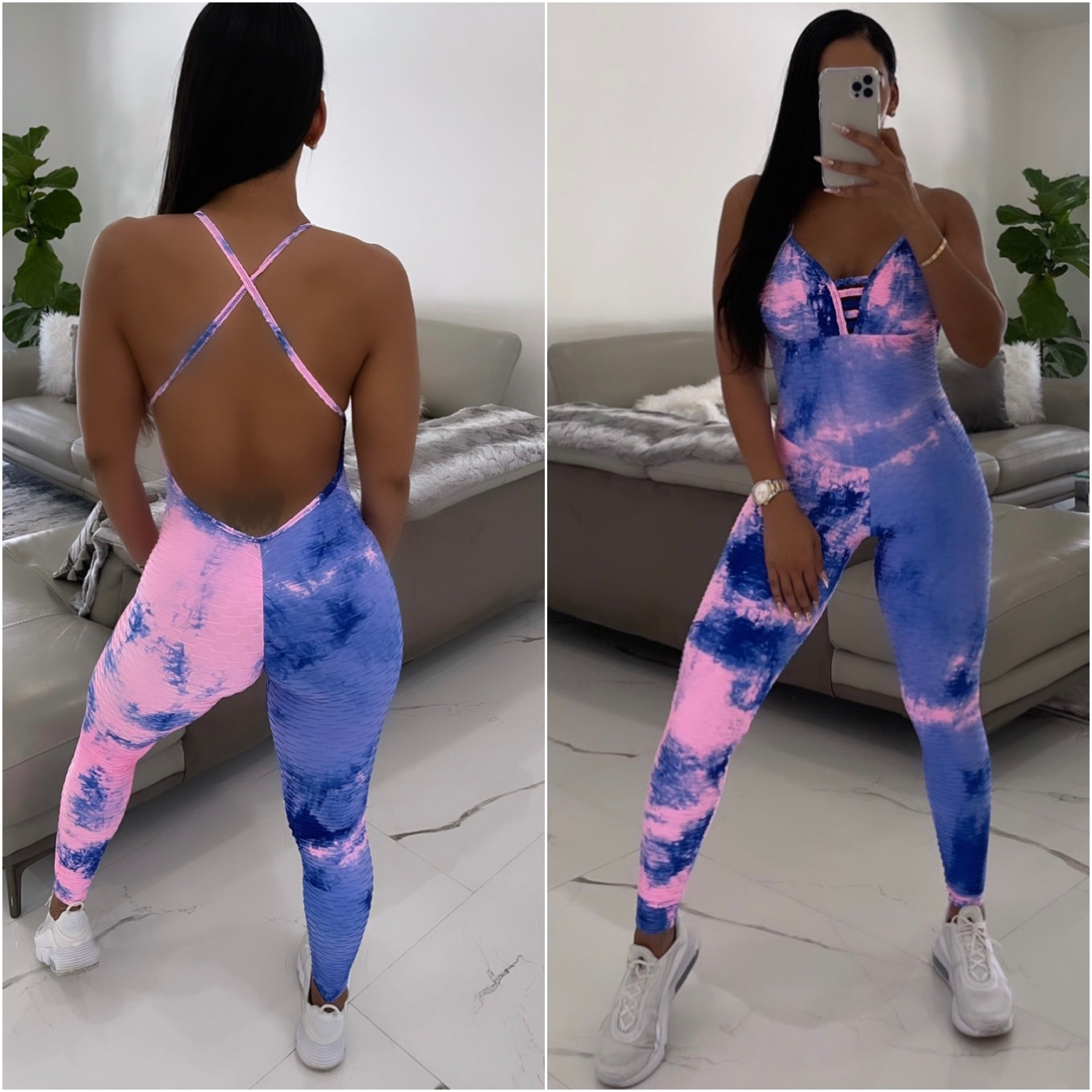 Cotton Candy Jumpsuit Fitbody By Me